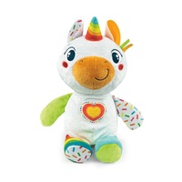 Clementoni baby, My Little Unicorn, Jednorożec sensoryczna maskotka