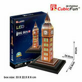 Puzzle 3D LED Zegar Big Ben
