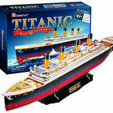 Puzzle 3D Titanic zestaw XL 113 elementów 24011