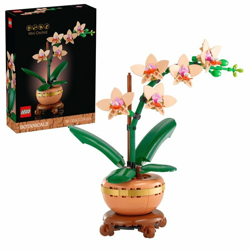 LEGO 10343 BOTANICALS Mała orchidea