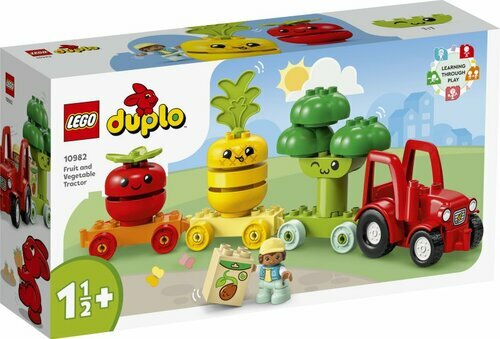LEGO 10982 DUPLO Pierwsze klocki Traktor z warzywami i owocami