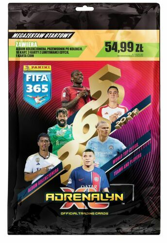 FIFA 365 2024 Adrenalyn XL, Megazestaw startowy, PANINI 