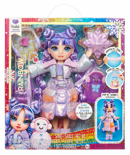 MGA Rainbow High Lalka Winter Wonderland Violet (purple) 120865