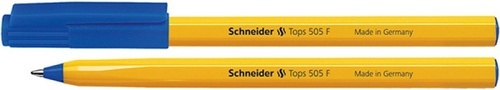 Długopis SCHNEIDER Tops 505 F niebieski