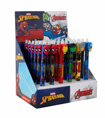 Długopis wymazywalny automatyczny Avengers Spiderman Colorino
