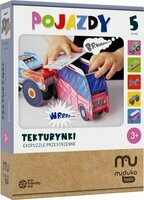 Tekturynki, Pojazdy Ekopuzzle przestrzenne, MUDUKO