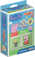 Klocki magnetyczne Geomag MagiCube Świnka Peppa 2 el.