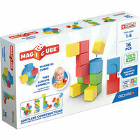 Klocki magnetyczne Geomag MagiCube Full Color Recycled 16 el.