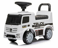 Jeździ, Pojazd Mercedes Antos Truck, biały white, Milly Mally