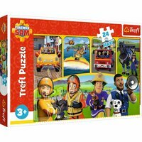 Duże puzzle Maxi 24el Strażak Sam i przyjaciele
