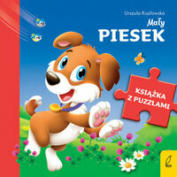 Książka z puzzlami. Mały piesek