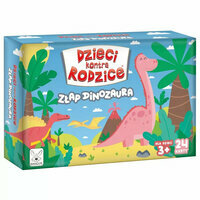 Dzieci kontra Rodzice. Złap dinozaura, gra dla dzieci