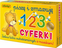 Piszę i zmazuję cyferki 