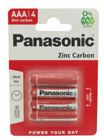 Bateria Panasonic 1.5V AAA (R03) 4-pak
