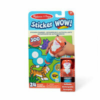 MELISSA Naklejki Sticker WOW! Blok aktywności i stempel z naklejkami Tygrys 32014