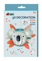 Dekoracja 3D - Koala, zestaw DIY 