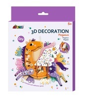 Dekoracja 3D - Pegaz, zestaw DIY Avenir