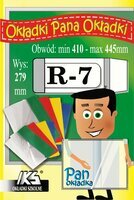 Okładka książkowa regR-7 wys 279mm x obw 410mm - 445mm p25 IKS