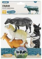 Zwierzęta domowe 13cm figurki, 4szt Mega Creative