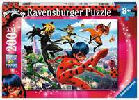 Puzzle XXL Miraculous Biedronka i Czarny Kot 200 elementów 129980
