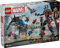 LEGO 76314 SUPER HEROES Kapitan Ameryka: Wojna bohaterów - bitwa