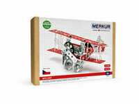 Klocki metalowe Merkur 051 - Samolot dwupłatowiec, 148 el. 5516 MERKUR