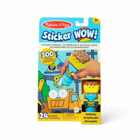 MELISSA Sticker WOW! Stempel z naklejkami Buldożer 50244