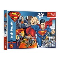 Puzzle 200 elementów Superman Bohater 13266