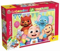 Puzzle dwustronne podłogowe 24el. Warzywa pomagają nam rosnąć 91003 Cocomelon