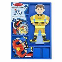 Drewniana przebieranka magnetyczna Chłopiec Melissa and Doug