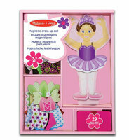 Drewniana przebieranka magnetyczna Nina Balerina Melissa and Doug