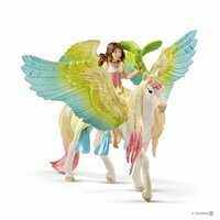 Schleich Wróżka Surah z migoczącym pegazem 70566
