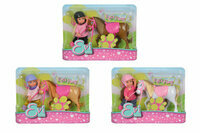 Lalka Evi z kucykiem pony Evi Simba 3 wzory