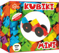 Klocki konstrukcyjne Kubiki mini - Autko