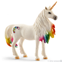 Schleich 70524 Tęczowy Jednorożec, Klacz