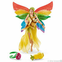 Schleich 41437 Tęczowy Elf Meena z wiewiórką