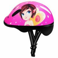 Kask rowerowy dla dziecka Fairy Tail rozmiar 44-48 różowy