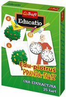 Karty Piotruś Edu Prawda i fałsz 08436, Trefl