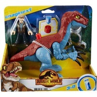Dinozau Therizinosaurus & Owen Ruchoma figurka, Fisher-Price Jurassic World 