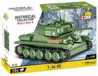 COBI 2716 Historical Collection WWII Czołg T 34-85 286 klocków