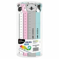 Linijka 15cm z figurką Kidea mix