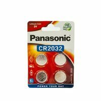 Bateria Panasonic CR 2032 4sz blister / cena za blister