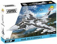 COBI 5820 Armed Forces Szwedzki myśliwiec wielozadaniowy SAAB JAS 39 Gripen E