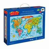CzuCzu Puuzle Mapa świata 300 elementów 7+