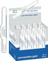 Korektor w długopisie 7 ml z metalową końcówką STK-83