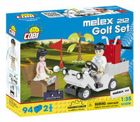 Klockowy zestaw Melex Golf Car AUTA 24554 COBI