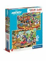 Clementoni Puzzle 2x60el Miki i Przyjaciele Mickey and Friends 21620