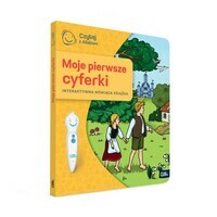 Czytaj z Albikiem Książka Albi Moje pierwsze cyferki + interaktywna gra planszowa