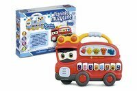 Zabawka muzyczna dla niemowląt, pianinko Autobus E-Edu