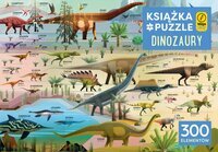 Książka i puzzle II, Dinozaury